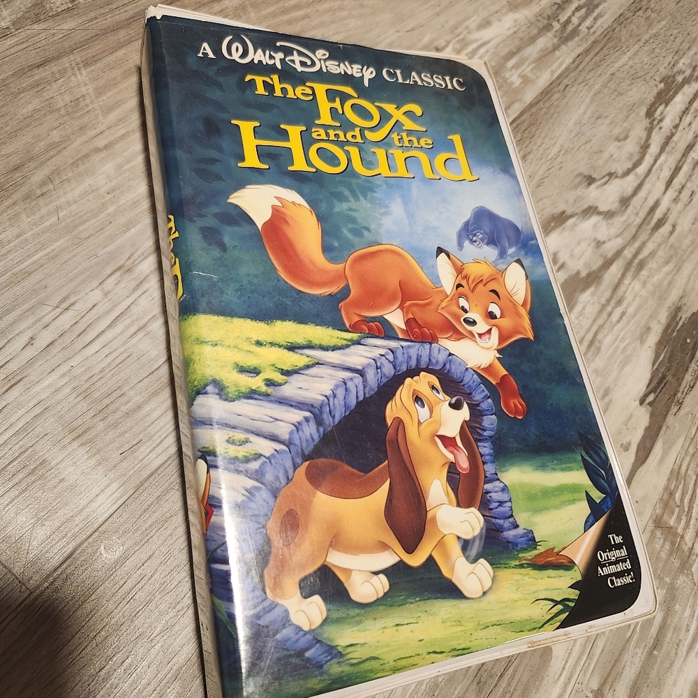 The Fox and the Hound VHS Black Diamond Walt Disney Classic